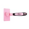 cuteNfuzzy Self Cleaning Pet Slicker Brush, Pink, Large