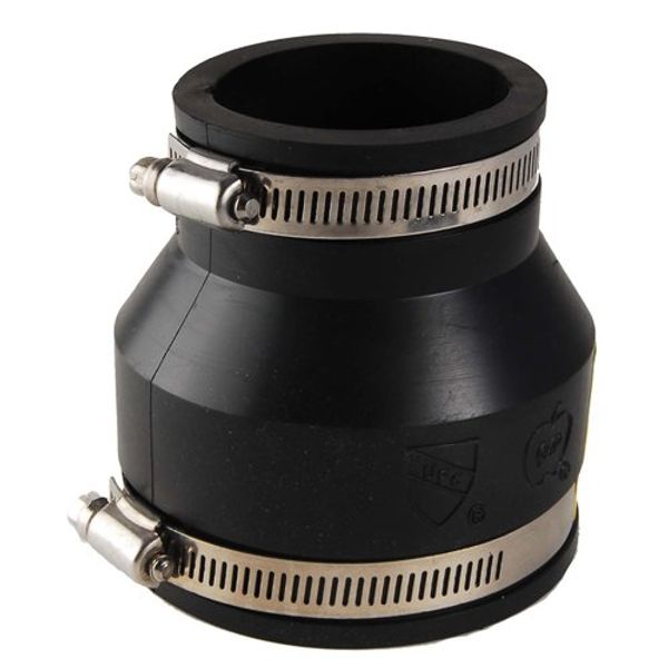 Rubber Flex Coupling Unparallel 3 x 1-1/2"