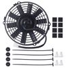 TOPAZ 9'' Inch 700CFM Slim Push Pull Electric Radiator Cooling Fan Mount Kit Universal