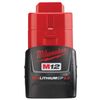 Milwaukee 48-11-2420 M12 REDLITHIUM 2.0 Compact Battery Pack (1-Pack)