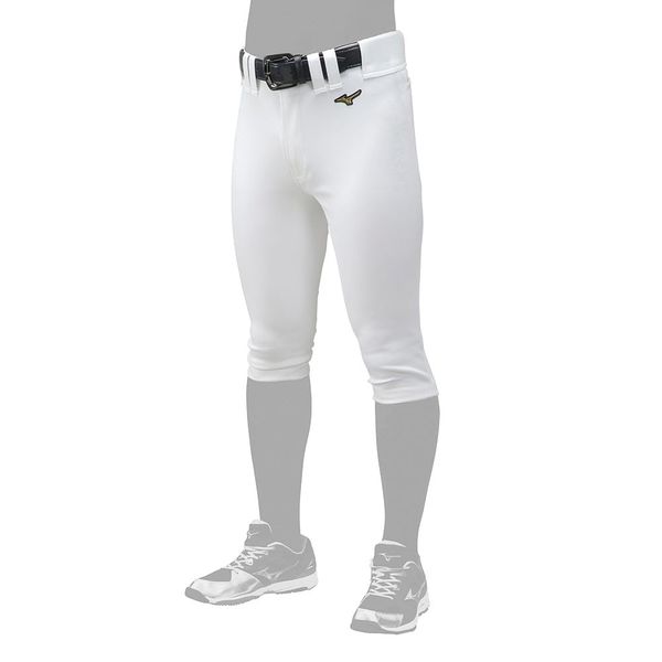 Mizuno 12JD9F1301 Professional Uniform Wear, Baseball, Uniform Pants, Pants, Stretch, Practice Use, Short Fit