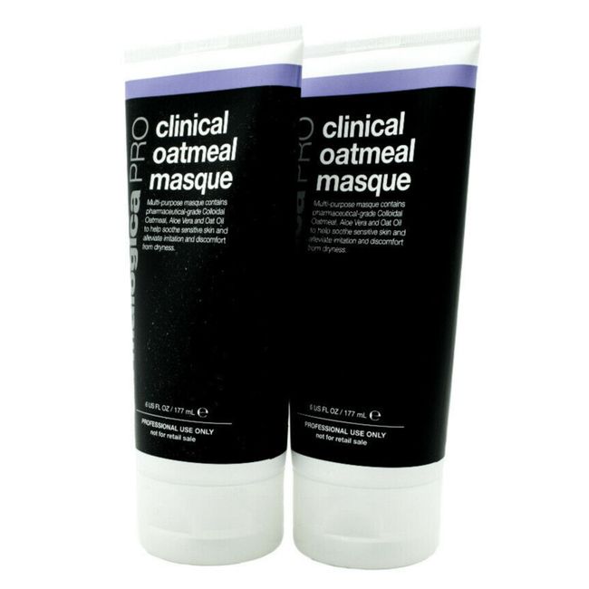 Dermalogica Clinical Oatmeal Masque Professional ( 6 fl oz/177mL ) 2 PACK / NEW