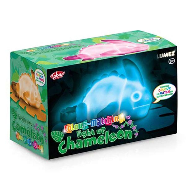 Tobar Light Up Colour Matching Chameleon Mood Night Light Various 37077