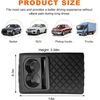 Car Center Console Armrest Pillow Memory Foam Armrest Box Cover with Cup Holder