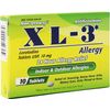 XL-3 Allergy, 24 Hour Allergy Relief, 2-Pack with 10 Tablets Each, 2 Boxes