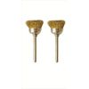 JOYDOS J-152 Brass Brush, Cup Shape, Set of 2