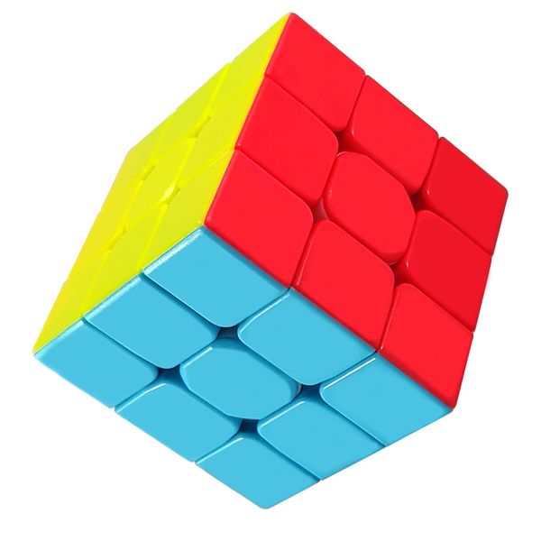 TOYVENTURES Cube Profession Cube - Fast Smooth Turning - Solid Durable & Stickerless Frosted, Best 3D Puzzle Magic Toy - Turns Quicker Than Original -3X3 cube