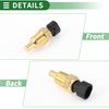 Motoforti Engine Coolant Temperature Sensor No.05744030 Water Temperature Sensor for Chevrolet Express 2014 1 Pc
