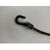 2m Black Bungee shock Cord with Small Plastic Hook