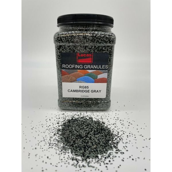 RG 85 Cambridge Gray Roof Granules repair touch up for Composition Shingle