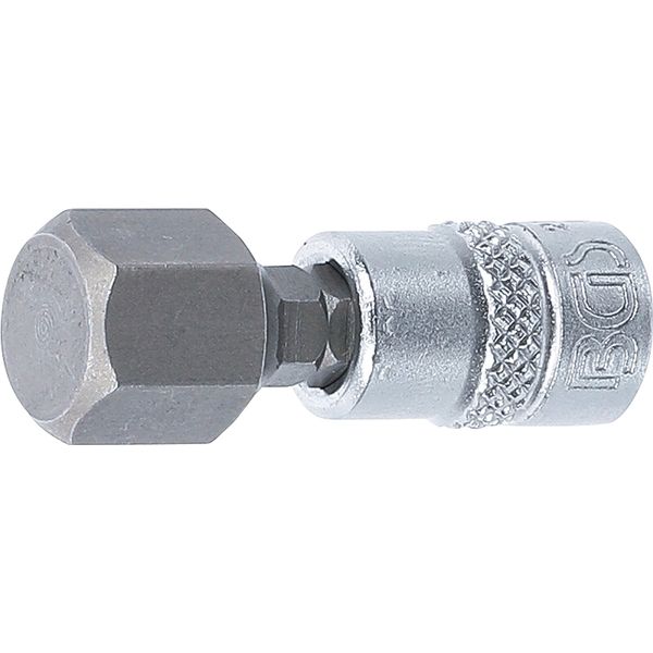 BGS 2161-12 | Bit Socket | 6.3 mm (1/4") Drive | internal Hexagon 12 mm