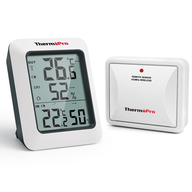 ThermoPro TP55 Digital Indoor Weather Station for sale online