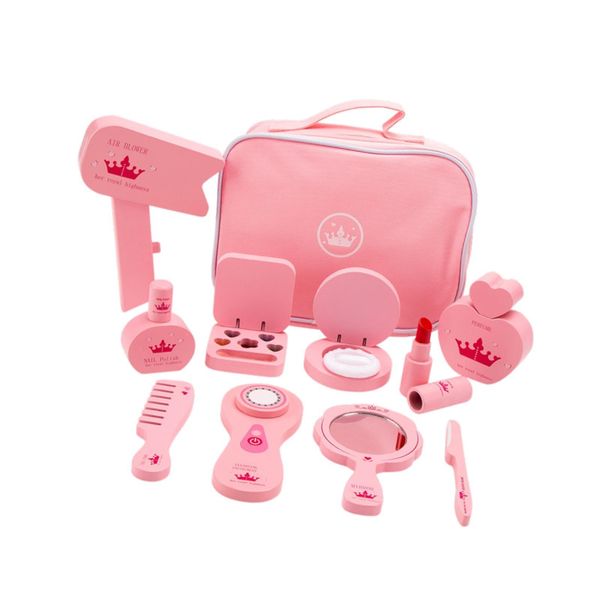 Simhoa Makeup Play Set for Kids with Handbag and Dressing Table Toy for Birthday Celebrations