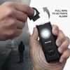 POLICE Personal Alarm Keychain Rechargeable Flashlight Emergency Siren 2 PACK