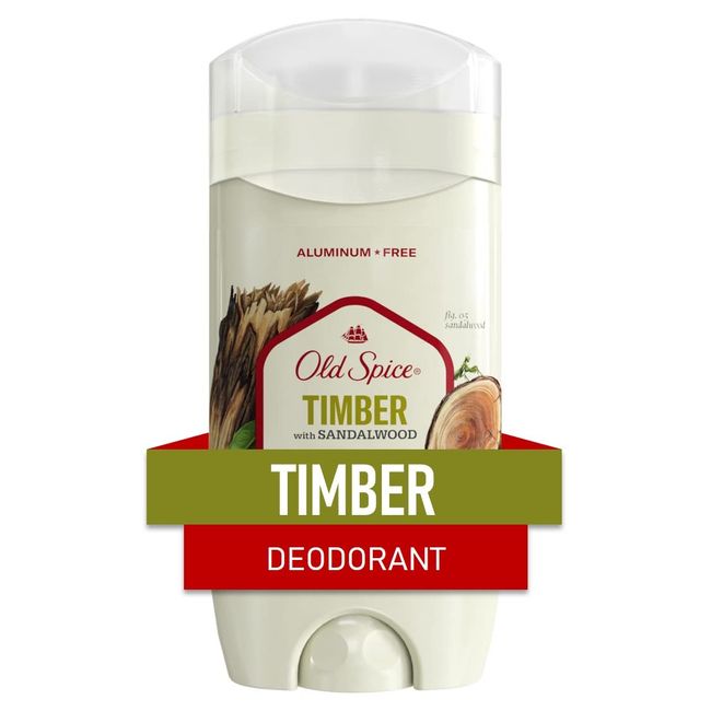 Old Spice Fresher Collection Invisible Solid Men's Deodorant, Timber, 3 Ounce