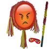Red Hot angry pinata with stick