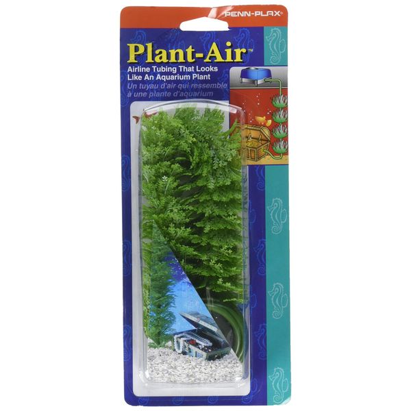 Penn-Plax Plant-Air Airline Tubing for Aquariums- 60" of Tubing That Looks Like an Aquarium Plant (PA1)