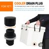 Replacement Drain Plug with Hose Connection For RTIC 20 45 65 Coolers