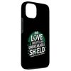 Traumatic Brain Injury Awareness Unbreakable Shield Case for iPhone 13