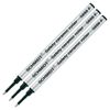 5888 Black Fine Ceramic Rollerball Refills (3 Pack)