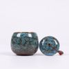 Handicrafted Mini Ceramic Keepsake Urn - 6 cm - Pet & Human Ashes - Blue