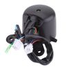 Motorcycle Speedometer, Universal Motorcycle Dual Odometer Speedometer Gauge with Indicator instrument