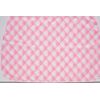 Blue Waterproof Meal Apron Bias Pink