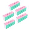Namvo 5 Pcs Nail Buffer Block Nail File Block Nail Block Buffer Nail Buffer and Smoothing Agent for Natural Nails