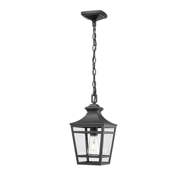 Patio Outdoor Pendant Light E26 Socket 14.5'' Hanging Light Fixture Chandelier