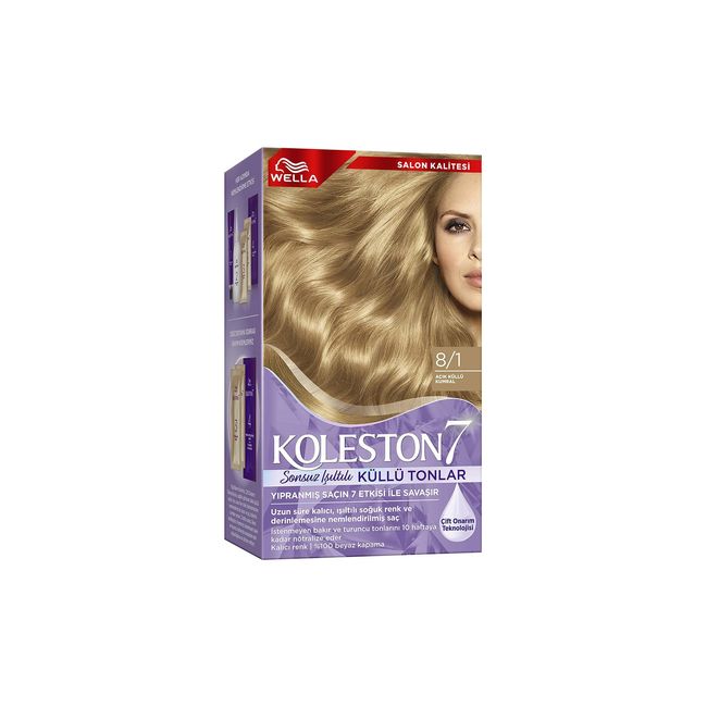 Wella Koleston Supreme Saç Boyası 8/1 Açık Küllü Kumral