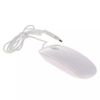 OOYES Ultra-Slim USB optical wired mouse,Ergonomic Design with Scroll Wheel Computer Mouse,With 3.0 Usb Mouse Wired Compatible with Laptop Pc Computer Desktop (White)