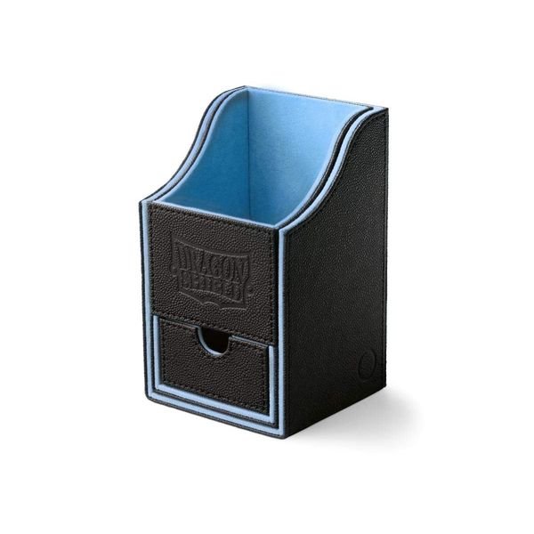 Arcane Tinman Dragon Shield: Nest Plus Deck Box - Black & Blue, Large AT-40203