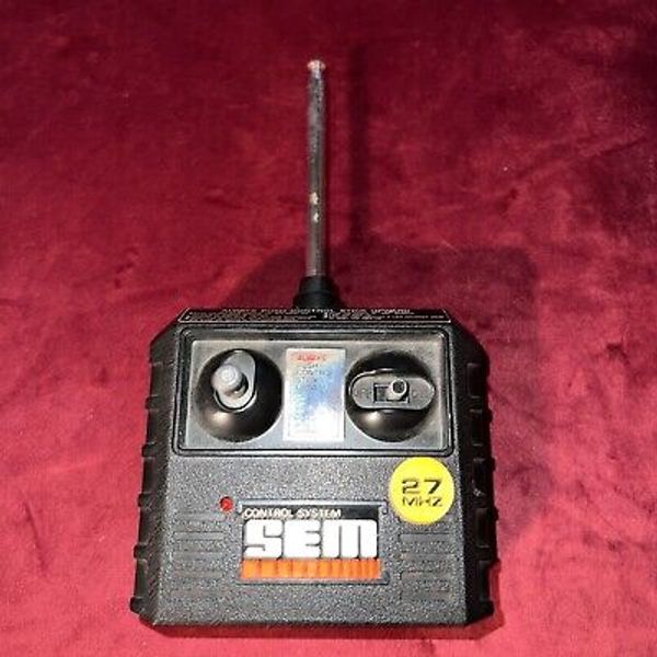 Scientific Toys Control System SEM Remote Radio Control  27 MHZ Nice 19