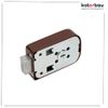 KOTARBAU 05907465902809 Zusatzschloss Additional Lock, Brown, 50/60 mm