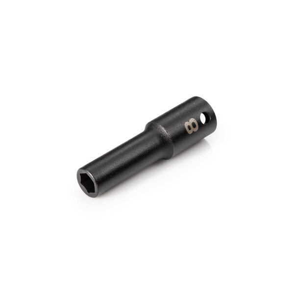 TEKTON 3/8 Inch Drive x 8 mm Deep 6-Point Impact Socket | SID13108