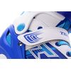 TEMPISH Swift Flash Children's Inline Skates, Adjustable in 4 Sizes, with LED Lights, Comfortable Skates, Easy to Put on, for Girls and Boys, Pink/Blue, blue