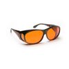 FitOvers Eschenbach Solar Shield Sunglasses Orange Filter, Small Fit Overs