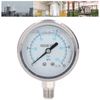 Vacuum Pressure Gauge, 1/4" NPT Stable Performance Class 2.5 Precision Household Multi-Function Pressure Gauge (0-10Mpa)