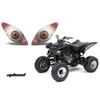Headlight Eye Graphics Kit Decal Cover For Yamaha Raptor 660 SPLICED