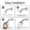 New High Pressure Rain Showerhead Fixed Shower Head Angle Adjustable
