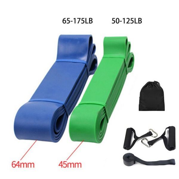 High Elastic Resistance Band Workout Expander Stretch Fitness Rubber Training Pull Up Assist Band For Pilates Home Gym Workout, CHINA, As shown_4