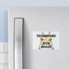 CafePress Trombones Kick Brass Rectangle Magnet (10 pack)