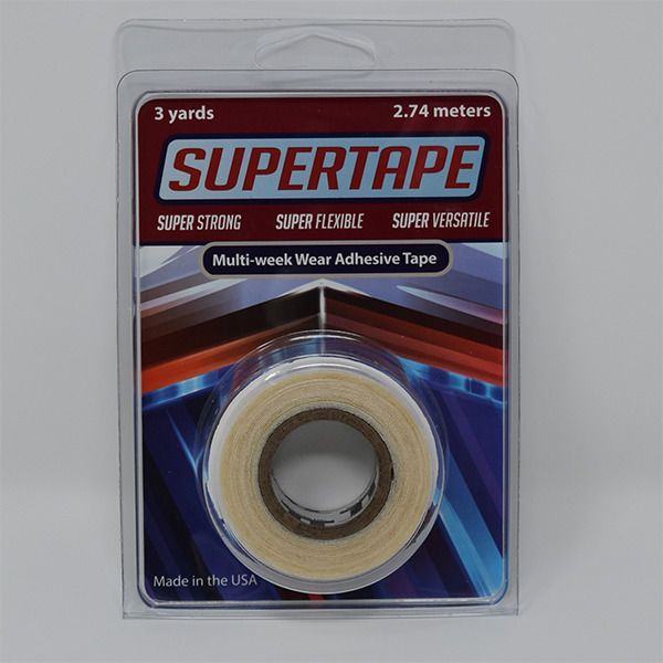 SuperTape Super Tape Non Glare Lace Wig Hair Extensions 3/4" x 3 Yard Roll