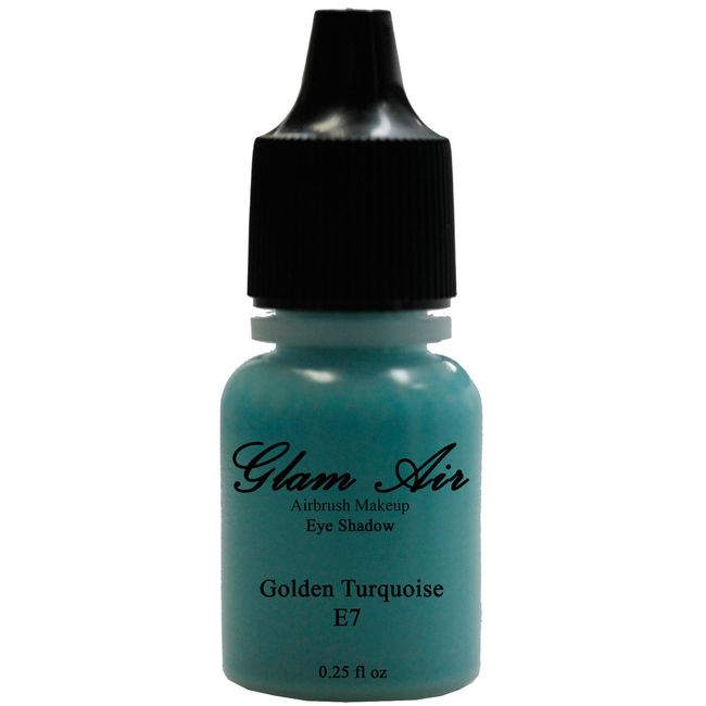 New Glam Air Airbrush E7 Golden Turquoise Eye Shadow Water-based Makeup