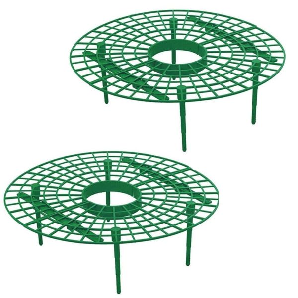 FMTITGS3030S2 Strawberry Planting Posts, Set of 2, Round, Lightweight Resin, Strawberry Support, Strawberry Shelf, Gardening Stanch, Vegetable Stand, Support Shelf, Mold, Rot and Pest Control, Easy Assembly, For Home Gardens, Home Cultivation, Farming