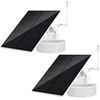 Solar Panel for Ring Camera, Compatible with Ring Spotlight Cam Plus/Pro(Battery) & Ring Stick Up Cam/Pro Battery & Ring Spotlight Cam Battery with 3M Long Cable (2)