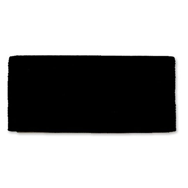 Mayatex San Juan Solid Oversize Saddle Blanket, Black, 38 x 34-Inch