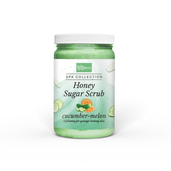 Be Beauty CUCUMBER MELON HONEY SUGAR SCRUB.