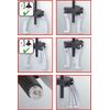 KS Tools 640.4203 Universal 2 + 3 arm puller, 60mm, size1, 2t
