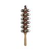 Stagg SLB-25 Sleigh Bells on Wooden Stick